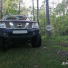 Силовой бампер передний Nissan Navara, Pathfinder до 2010 (серия Рино) - Силовые бамперы - NISSAN - Nissan Navara