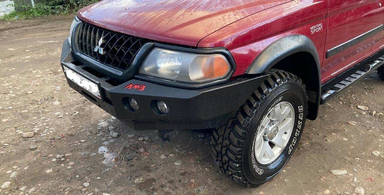 Силовой бампер передний MITSUBISHI Pajero sport I / montero sport (серия Л) - Силовые бамперы - MITSUBISHI - Mitsubishi L200