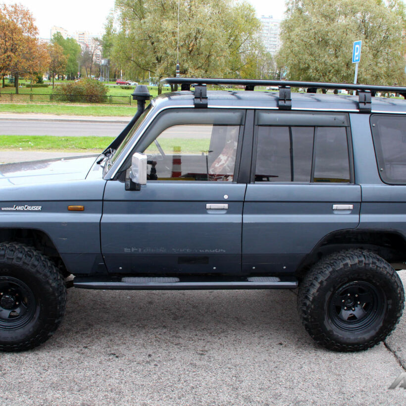 Силовые пороги Toyota Land Cruiser Prado 78 (длинная) - Силовые пороги