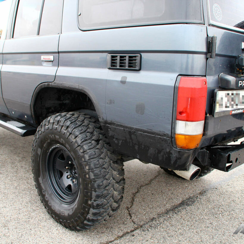 Силовые пороги Toyota Land Cruiser Prado 78 (длинная) - Силовые пороги