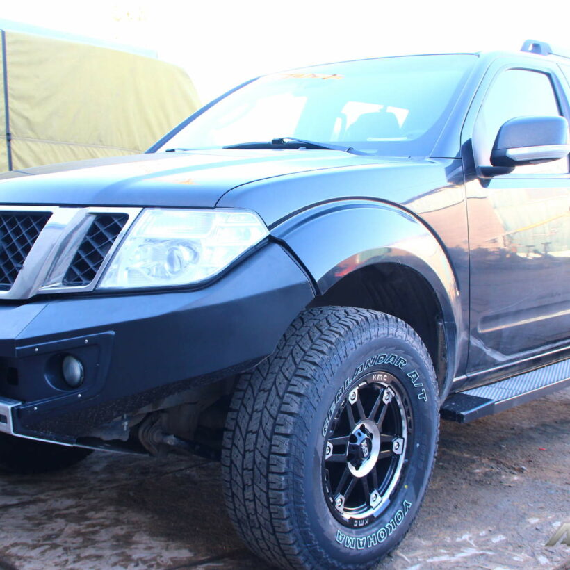 Силовые пороги для Nissan Pathfinder R51 - Силовые пороги