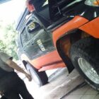 Силовые пороги Toyota 4Runner 215 (не подходят для мотора 3.4) - Силовые пороги