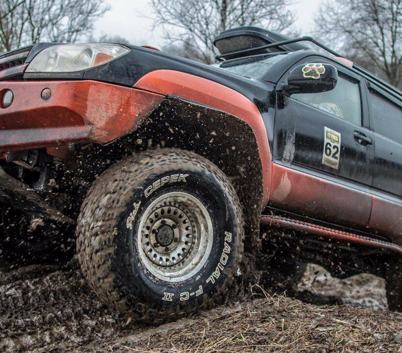 Силовые пороги Toyota 4Runner 215 (не подходят для мотора 3.4) - Силовые пороги
