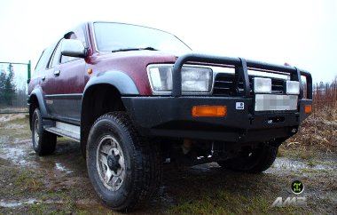 Силовой бампер передний Toyota 4Runner 130 (серия АМЗ) - Силовые бамперы - TOYOTA - Toyota 4Runner