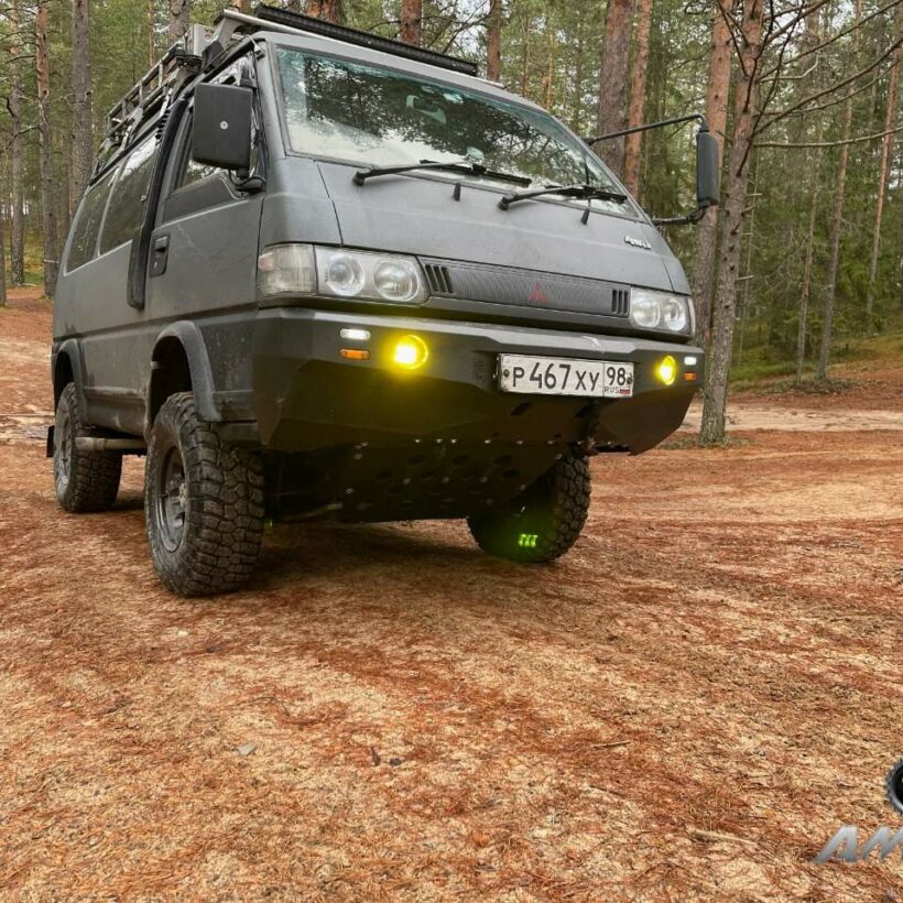 Силовой бампер передний Mitsubishi Delica (1986-1999) - Силовые бамперы - MITSUBISHI - Mitsubishi L200