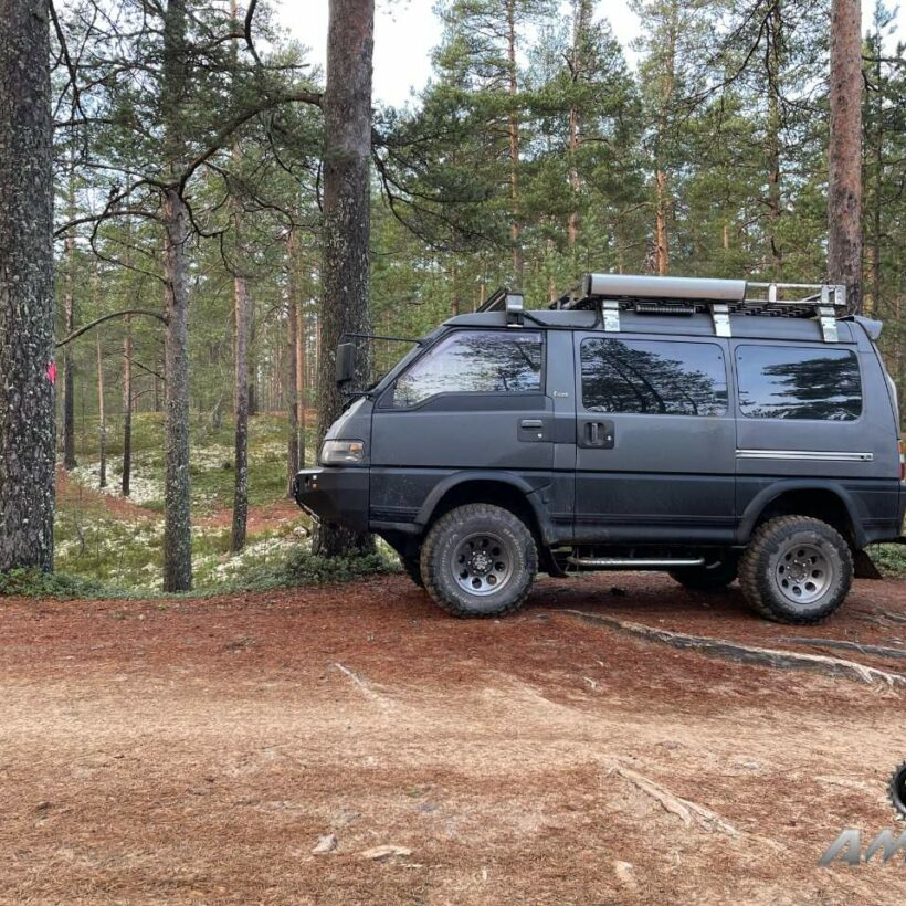 Силовой бампер передний Mitsubishi Delica (1986-1999) - Силовые бамперы - MITSUBISHI - Mitsubishi L200