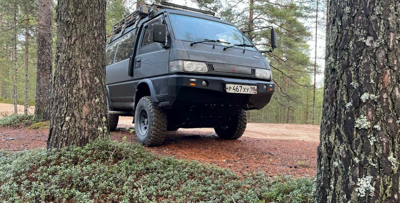 Силовой бампер передний Mitsubishi Delica (1986-1999) - Силовые бамперы - MITSUBISHI - Mitsubishi L200