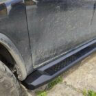 Силовые листовые пороги Toyota Fortuner - Силовые пороги