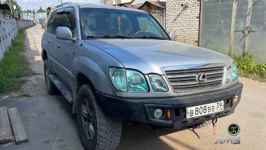 Силовой бампер передний Lexus LX 470 (серия Рино) - Силовые бамперы - LEXUS - Lexus LX