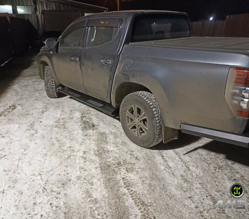 Силовые пороги Mitsubishi L200 5 - Силовые пороги