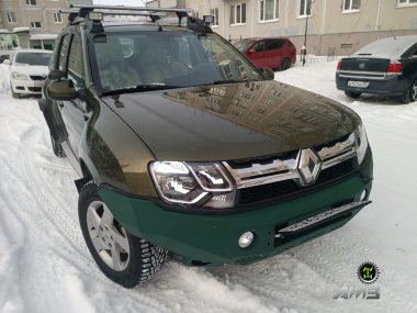 Силовой бампер передний Renault Duster серия Professional - Силовые бамперы - RENAULT - Renault Duster