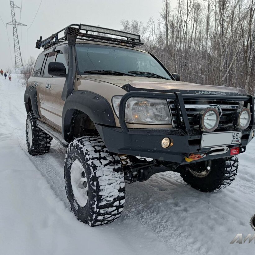 Силовой бампер передний Toyota Land Cruiser 105 (Серия С) - Силовые бамперы - TOYOTA - Toyota Land Cruiser