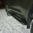 Силовые пороги цельногнутые Toyota Land Cruiser 200 - Силовые пороги