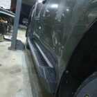Силовые пороги цельногнутые Toyota Land Cruiser 200 - Силовые пороги