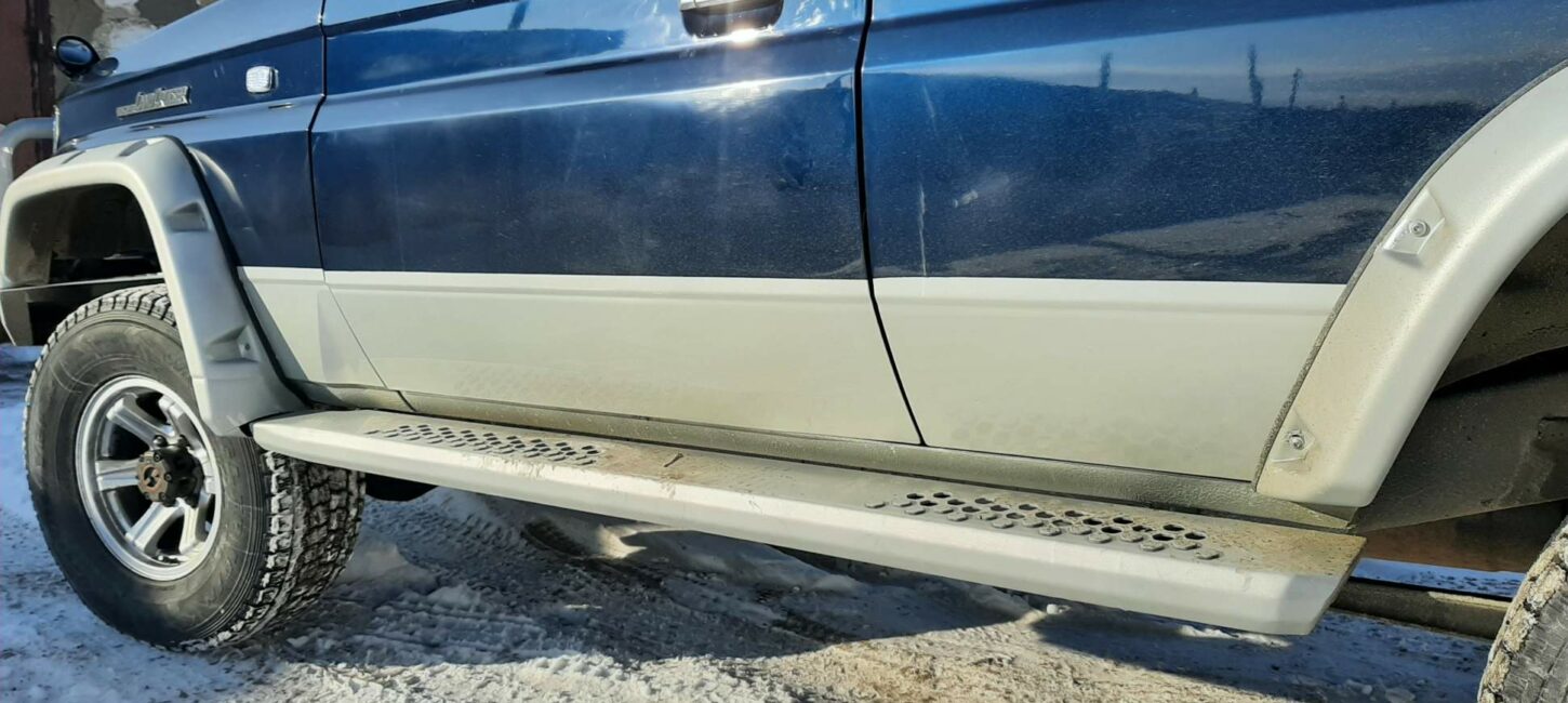 Силовые пороги Toyota Land Cruiser Prado 78 (длинная) - Силовые пороги