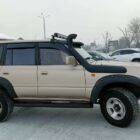 Силовые пороги листовые цельногнутые Toyota Land Cruiser 80 - Силовые пороги