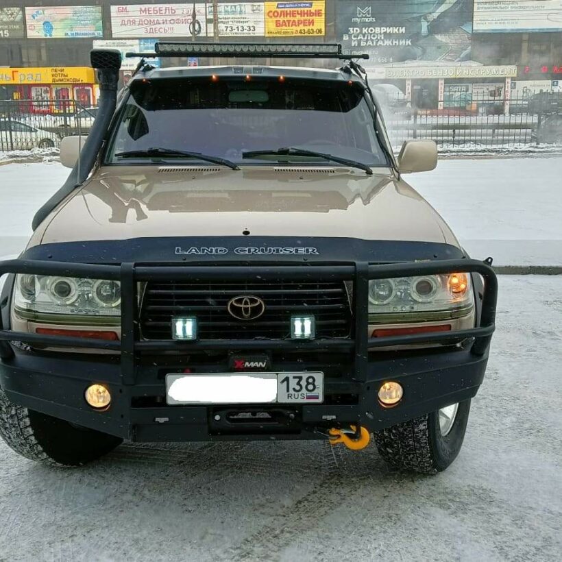 Силовой бампер передний Toyota Land Cruiser 80 (серия С) - Силовые бамперы - TOYOTA - Toyota Land Cruiser