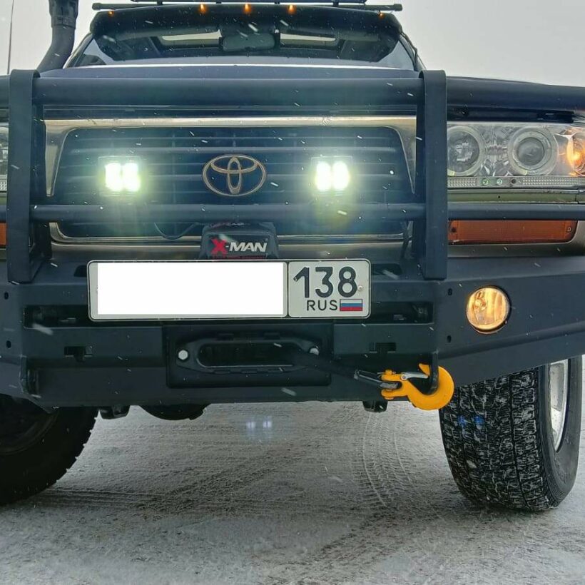 Силовой бампер передний Toyota Land Cruiser 80 (серия С) - Силовые бамперы - TOYOTA - Toyota Land Cruiser