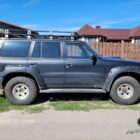 Силовые пороги листовые цельногнутые Nissan Patrol Y61 - Силовые пороги