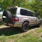 Калитка запасного колеса в штатный бампер Toyota Land Cruiser 100, Lexus LX 470 - Экстерьер - TOYOTA - Toyota Land Cruiser