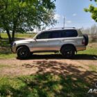 Калитка запасного колеса в штатный бампер Toyota Land Cruiser 100, Lexus LX 470 - Экстерьер - TOYOTA - Toyota Land Cruiser