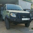 Силовой бампер передний для УАЗ ПРОФИ (серия C) - Силовые бамперы - UAZ
