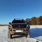 Силовой бампер передний Mitsubishi L200 5 рестайлинг (после 2018 года) (серия Рино) - Силовые бамперы - MITSUBISHI - Mitsubishi L200