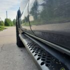 Листовые силовые пороги Toyota Land Cruiser 120 - Силовые пороги