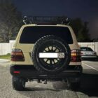 Калитка запасного колеса в штатный бампер Toyota Land Cruiser 100, Lexus LX 470 - Экстерьер - TOYOTA - Toyota Land Cruiser