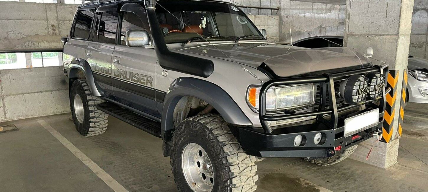 Силовой бампер передний Toyota Land Cruiser 80 (серия С) - Силовые бамперы - TOYOTA - Toyota Land Cruiser