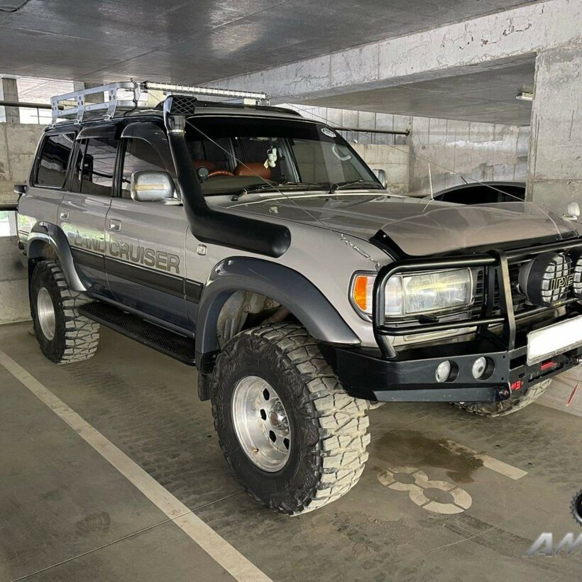 Силовой бампер передний Toyota Land Cruiser 80 (серия С) - Силовые бамперы - TOYOTA - Toyota Land Cruiser