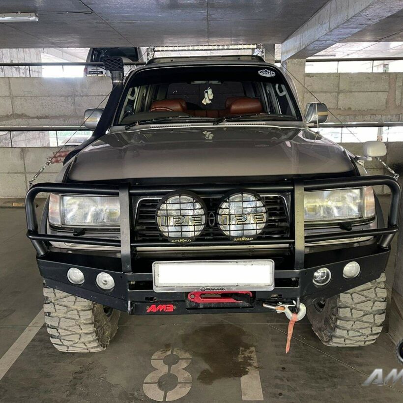 Силовой бампер передний Toyota Land Cruiser 80 (серия С) - Силовые бамперы - TOYOTA - Toyota Land Cruiser