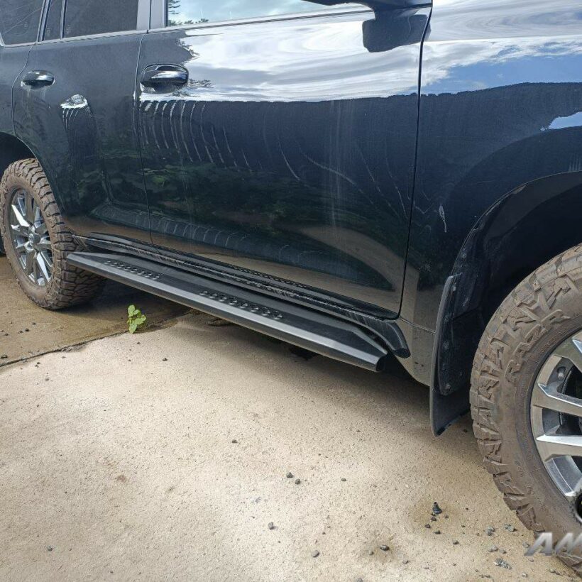 Силовые пороги листовые Toyota Land Cruiser Prado 150 - Силовые пороги