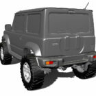Задний силовой бампер - Suzuki Jimny - Силовые бамперы - SUZUKI - Suzuki Jimny
