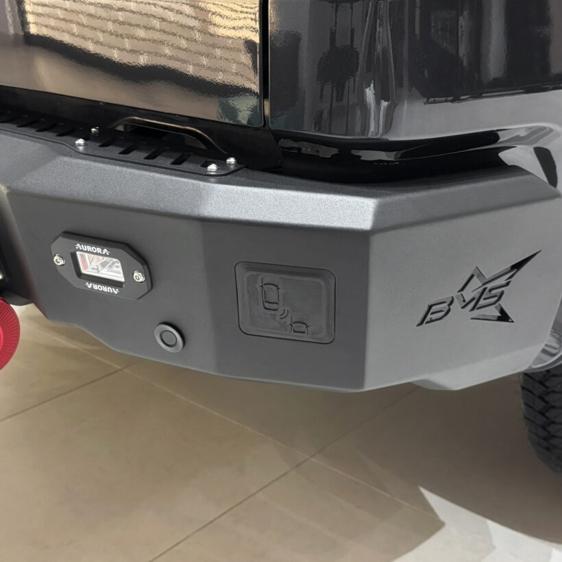 Бампер силовой задний BMS PRO-Line для Chevrolet Silverado GMC Sierra 2018-2024 - Силовые бамперы - CHEVROLET