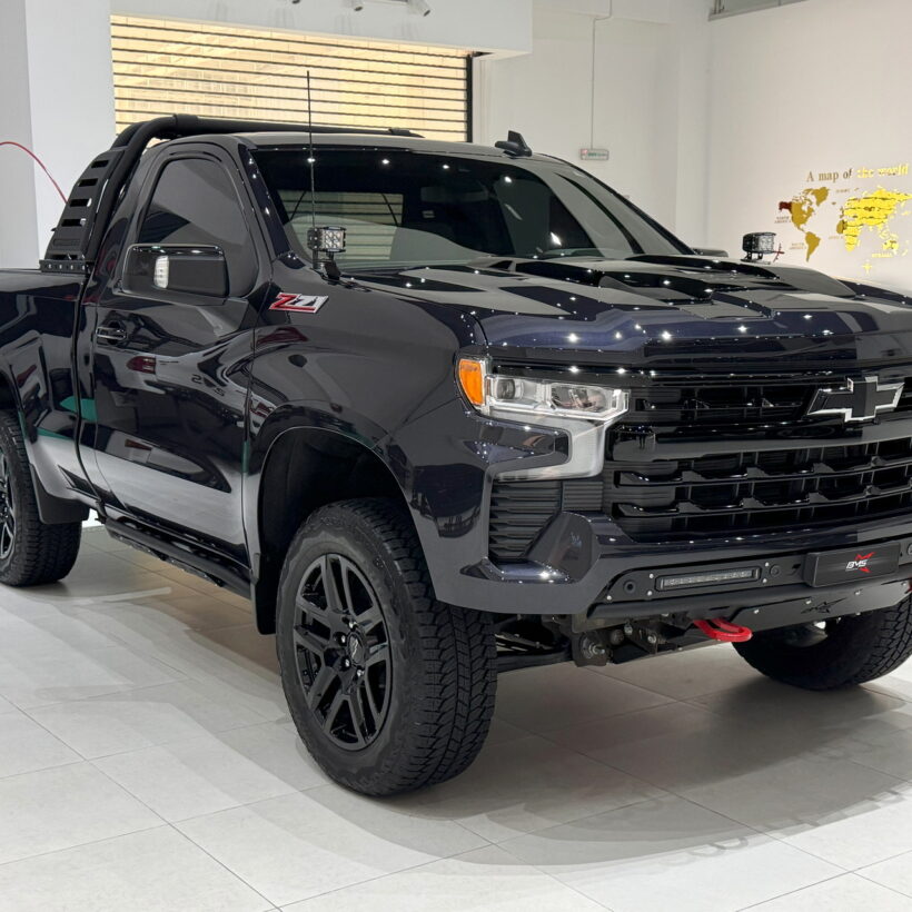 Бампер силовой передний BMS SPORT для Chevrolet Silverado 2022-2024 - Силовые бамперы - CHEVROLET