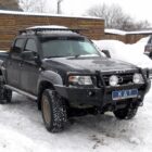Передний силовой бампер с кенгурином алюминиевый - Mazda BT-50, Ford Ranger - Силовые бамперы - MAZDA - Mazda BT
