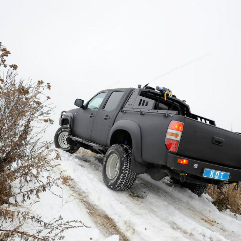 Задний силовой бампер из 430й нержавеющей стали - Mazda BT-50 - Силовые бамперы - MAZDA - Mazda BT