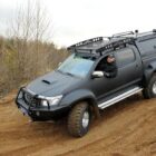 Передний силовой бампер с кенгурином алюминиевый - Toyota Hilux Arctic Trucks - Силовые бамперы - TOYOTA - Toyota Hilux