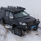 Передний силовой бампер с кенгурином алюминиевый - Toyota Hilux Arctic Trucks - Силовые бамперы - TOYOTA - Toyota Hilux