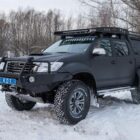 Передний силовой бампер с кенгурином алюминиевый - Toyota Hilux Arctic Trucks - Силовые бамперы - TOYOTA - Toyota Hilux
