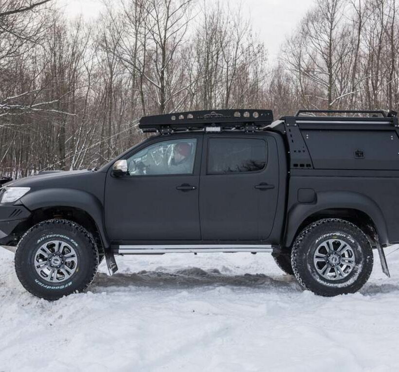 Передний силовой бампер с кенгурином алюминиевый - Toyota Hilux Arctic Trucks - Силовые бамперы - TOYOTA - Toyota Hilux