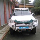 Передний силовой бампер с кенгурином алюминиевый - Toyota HILUX с 2015 г.в. - Силовые бамперы - TOYOTA - Toyota Hilux