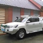 Передний силовой бампер с кенгурином алюминиевый - Toyota HILUX с 2015 г.в. - Силовые бамперы - TOYOTA - Toyota Hilux