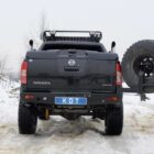 Задний силовой бампер из 430й нержавеющей стали - Nissan Navara - Силовые бамперы - NISSAN - Nissan Navara