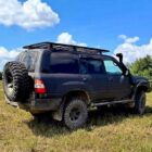 Задний силовой бампер из 430й нержавеющей стали - Toyota Cruiser 105 - Силовые бамперы - TOYOTA - Toyota Land Cruiser