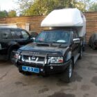 Передний силовой бампер с кенгурином алюминиевый - Nissan NP-300 - Силовые бамперы - NISSAN - Nissan NP300