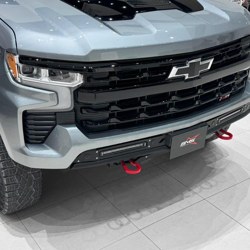 Бампер силовой передний BMS SPORT для Chevrolet Silverado 2022-2024 - Силовые бамперы - CHEVROLET