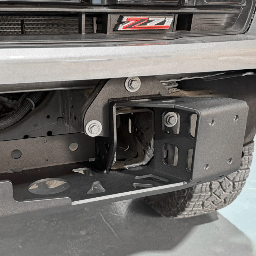 Бампер силовой передний BMS SPORT для Chevrolet Silverado 2022-2024 - сталь - Силовые бамперы - CHEVROLET - Chevrolet Silverado