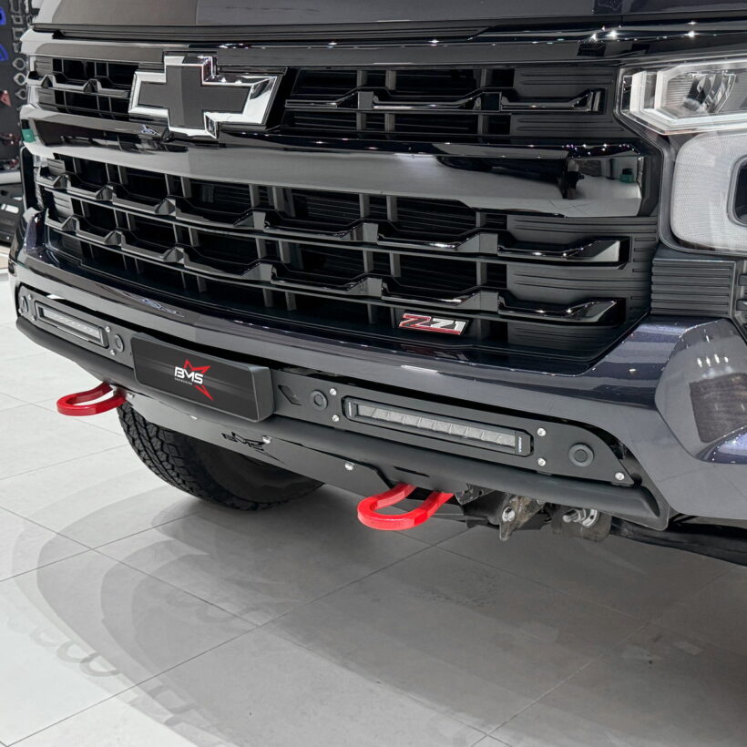 Бампер силовой передний BMS SPORT для Chevrolet Silverado 2022-2024 - Силовые бамперы - CHEVROLET